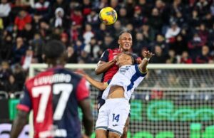 Cagliari, Mina insuperabile: è primo in Serie A per duelli vinti