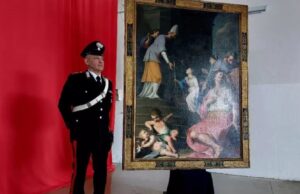 Quadro del ‘600 rubato nel 2009: lo ritrova Carabiniere di Cagliari