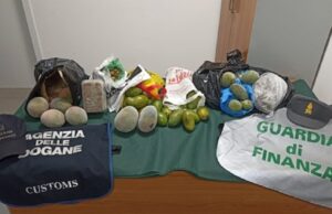 Alghero, alimenti non certificati in aeroporto: 154 chili di prodotti sequestrati