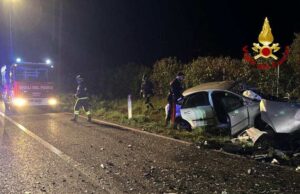 Capoterra, terribile schianto tra due auto: gravi i conducenti