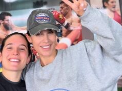 Elisabetta Canalis dimentica subito Cimpeanu: “Bello tornare ad allenarsi”