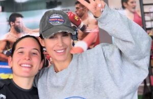 Elisabetta Canalis dimentica subito Cimpeanu: “Bello tornare ad allenarsi”