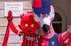 Pully in viaggio, incontro con le mascotte di Milan e Genoa