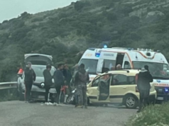 Scontro frontale tra due auto: un ferito grave a Guspini