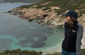 Cristina Parodi, weekend di trekking a Cagliari: “Amo la Sardegna”