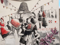 Nuovo murale a San Gavino: è un meraviglioso omaggio alla Sardegna