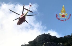 Arbus, turista bloccata sul Monte Arcuentu: salvata dai Vigili del fuoco