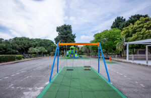 Cagliari, l’area giochi del parco Giovanni Paolo II riapre al pubblico