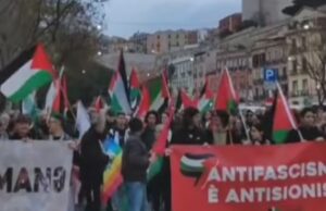 Cagliari, paura al corteo pro Palestina: esplode una bomba carta