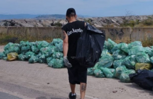 Cagliari, quasi 4 tonnellate di rifiuti raccolti a Giorgino