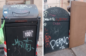 Cagliari, i bunder non funzionano: residenti con la spazzatura in casa