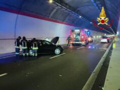Schianto in galleria a San Teodoro: feriti due turisti tedeschi