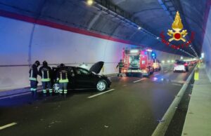 Schianto in galleria a San Teodoro: feriti due turisti tedeschi