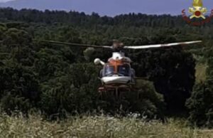 Monte Arci, ciclista ferito durante escursione: soccorso dall’elicottero