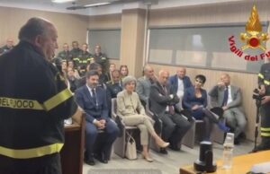 Sassari, i Vigili del fuoco ricordano Tonello Scanu: morì folgorato in servizio