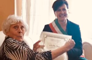 Il Comune di Cagliari omaggia la centenaria Lucilia Maria Campus