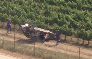 Tensione a Telti durante il mondiale di rally: auto in corsa si ribalta