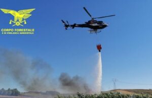 Ancora incendi in Sardegna: mezzi aerei in azione a Ortacesus e Tortolì