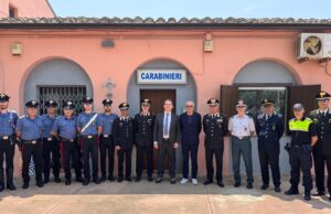 Sicurezza a Flumini, inaugurata la stazione temporanea dei Carabinieri