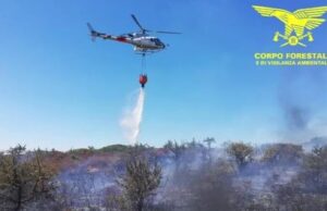 Non si placano le fiamme nel nuorese, 250 ettari andati in fumo