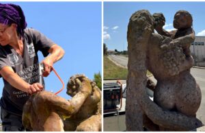 Sennori, restaurata la statua vandalizzata di Peppino Impastato