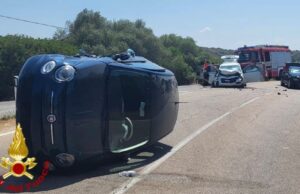 Maxi incidente a Olbia: 10 persone in ospedale