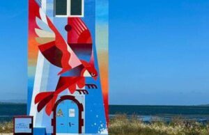 Sant’Antioco, cabina elettrica diventa opera d’arte in omaggio al territorio