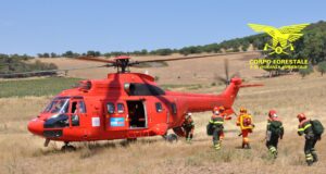 Rischio incendi, a Cagliari confermata l’allerta arancione anche per domani