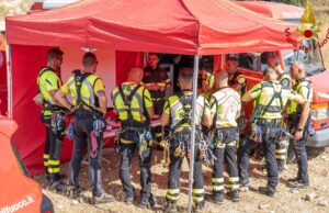 Vigili del Fuoco, maxi esercitazione Saf a Oliena: coinvolti tutti i Comandi