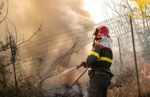 Incendio a Ozieri, due elicotteri in volo per domare le fiamme