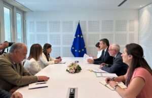 Todde a Bruxelles: “Incontro positivo per continuità territoriale, stop al riarmo”