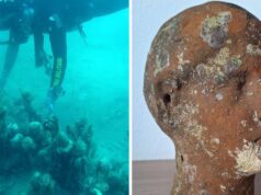 Pula, rinvenuta tra le reti da pesca una testa di epoca romana