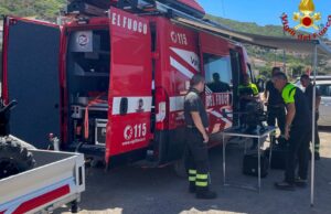 Arbus, donna scomparsa ritrovata dai Vigili del fuoco: era finita in una scarpata