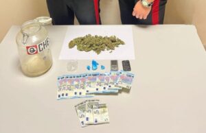 Quartu Sant’Elena, 36enne arrestato per spaccio: sorpreso con droga e contanti