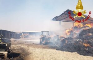 Incendi nel cagliaritano, Vigili del fuoco impegnati a Monastir e Villasor