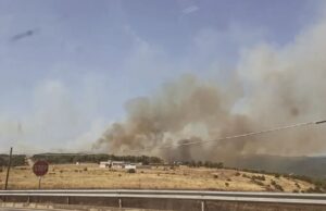 La Sardegna brucia ancora: vasti incendi a Nurri, Sanluri e Furtei