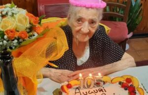 Cabras in festa per Maria Filomena Sanna: ha spento 105 candeline