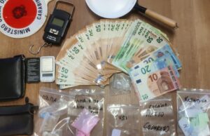 Blitz anti droga a Cagliari, trovati ketamina e cocaina: arrestato 43enne