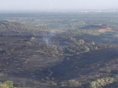Incendio Villacidro, interventi per scongiurare la ripartenza del rogo