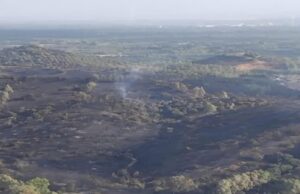 Incendio Villacidro, interventi per scongiurare la ripartenza del rogo
