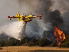 Disperazione a Villacidro, non si placano le fiamme: elicotteri in azione