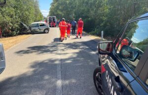 Tremendo scontro frontale a Domusnovas: ci sono tre feriti