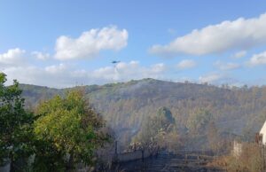 Carbonia, dichiarato lo stato di calamità naturale dopo gli incendi di luglio