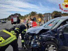 Macomer, scontro tremendo sulla 131: 5 feriti, 2 gravi trasportati in elisoccorso