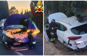 Scontro frontale sulla ss291 ad Alghero: 4 feriti, coinvolto anche un minore