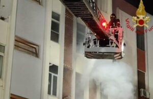 Cagliari, incendio in un appartamento: Vigili del fuoco evitano il peggio