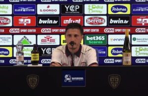 Cagliari beffato nel finale, Pisacane: “C’è amarezza, meritavamo di più”