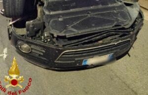 Siligo, si ribalta un Suv: grande spavento per una donna alla guida