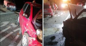 Zeddiani, violento scontro tra due auto: un uomo ferito in ospedale