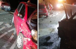 Zeddiani, violento scontro tra due auto: un uomo ferito in ospedale